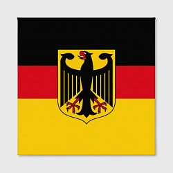 Холст квадратный Германия - Germany, цвет: 3D-принт — фото 2