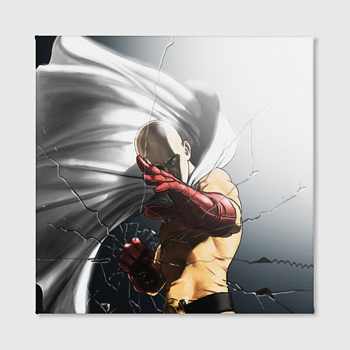 Картина квадратная One Punch Man - Сайтама / 3D-принт – фото 2