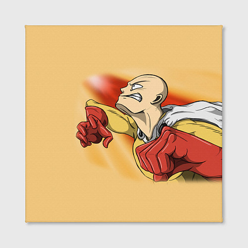 Картина квадратная Сайтама - One Punch Man / 3D-принт – фото 2