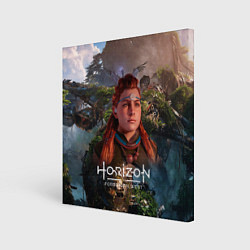 Холст квадратный Horizon Forbidden West Элой, цвет: 3D-принт