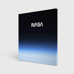 Картина квадратная NASA с МКС
