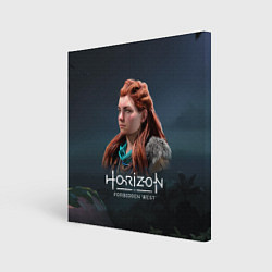 Холст квадратный Элой Aloy Horizon Forbidden West, цвет: 3D-принт