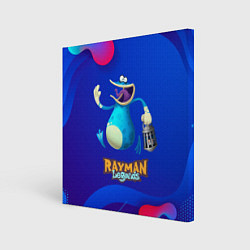 Картина квадратная Синий globox Rayman