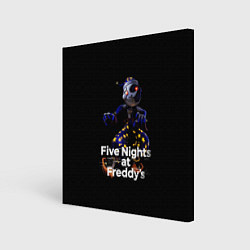 Холст квадратный Five Nights at Freddys: Security Breach воспитател, цвет: 3D-принт