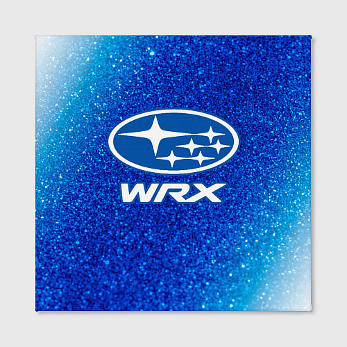 Картина квадратная SUBARU WRX Шум / 3D-принт – фото 2