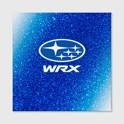 Холст квадратный SUBARU WRX Шум, цвет: 3D-принт — фото 2