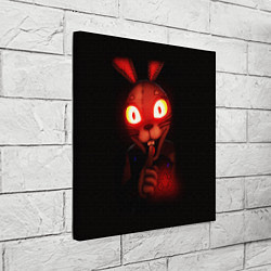 Холст квадратный Five Nights at Freddys: Security Breach Ванни крол, цвет: 3D-принт — фото 2