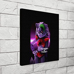 Холст квадратный Five Nights at Freddys: Security Breach Волчица Ро, цвет: 3D-принт — фото 2