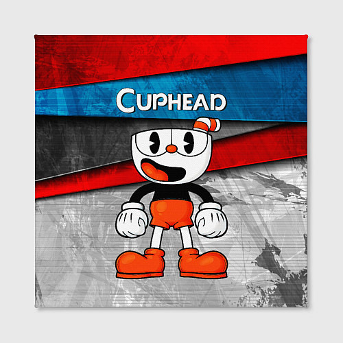 Картина квадратная Cuphead Красная чашечка / 3D-принт – фото 2