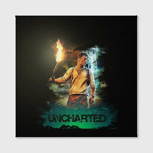 Картина квадратная Uncharted Tom Holland / 3D-принт – фото 2