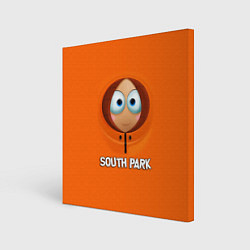 Холст квадратный Южный парк - Кенни МакКормик, цвет: 3D-принт