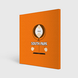 Холст квадратный Кенни МакКормик Южный парк, цвет: 3D-принт