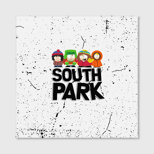 Картина квадратная Южный парк мультфильм - персонажи South Park / 3D-принт – фото 2