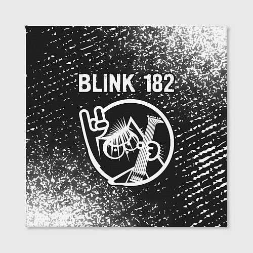 Картина квадратная Blink 182 КОТ Спрей / 3D-принт – фото 2