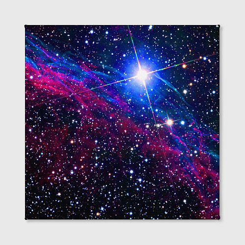 Картина квадратная Открытый космос Star Neon / 3D-принт – фото 2