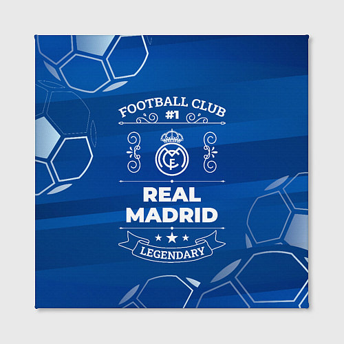 Картина квадратная Real Madrid FC 1 / 3D-принт – фото 2