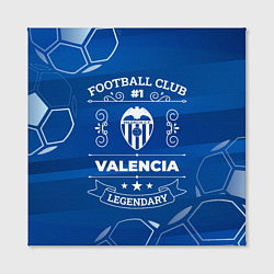 Холст квадратный Valencia FC 1, цвет: 3D-принт — фото 2
