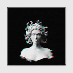 Холст квадратный Горгона медуза medusa gorgon, цвет: 3D-принт — фото 2