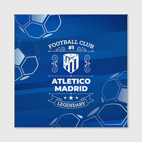 Картина квадратная Atletico Madrid FC 1 / 3D-принт – фото 2