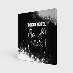 Картина квадратная Tokio Hotel Rock Cat