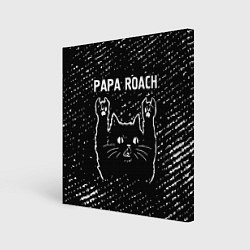 Картина квадратная Papa Roach Rock Cat
