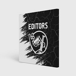 Картина квадратная Editors КОТ Краска