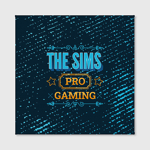 Картина квадратная The Sims Gaming PRO / 3D-принт – фото 2