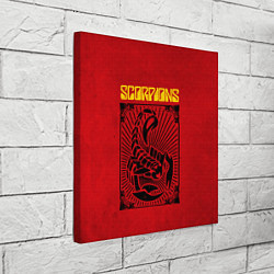 Холст квадратный Scorpions Rock Believer, цвет: 3D-принт — фото 2