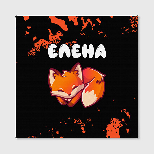 Картина квадратная Елена ЛИСИЧКА Милитари / 3D-принт – фото 2
