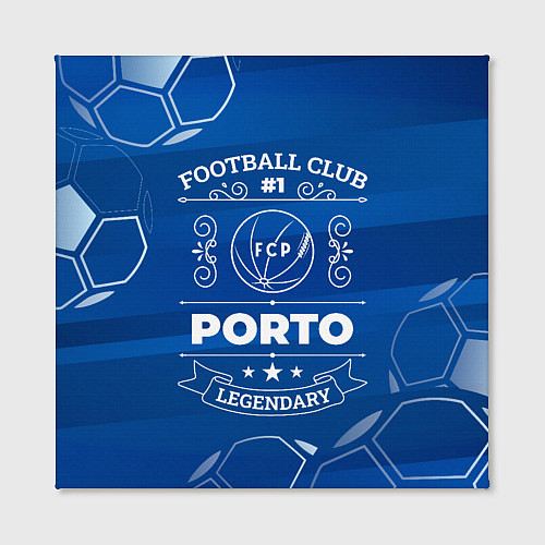 Картина квадратная Porto - Football Club Number 1 / 3D-принт – фото 2