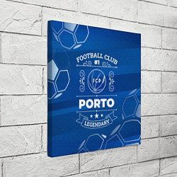 Холст квадратный Porto - Football Club Number 1, цвет: 3D-принт — фото 2