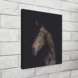 Холст квадратный Лошадь Благородство, цвет: 3D-принт — фото 2