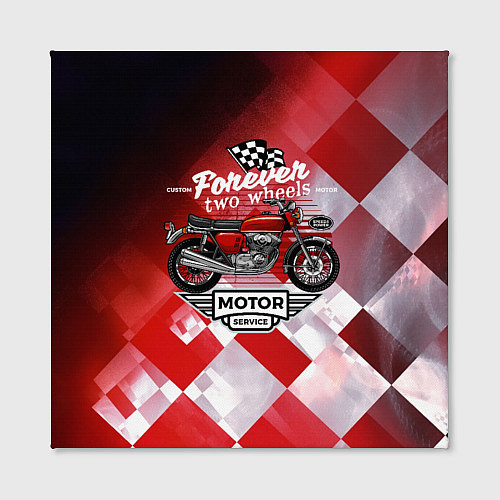 Картина квадратная MotoSport - Мото / 3D-принт – фото 2