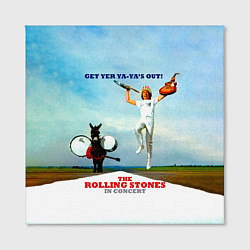 Холст квадратный Get Yer Ya-Yas Out! - The Rolling Stones, цвет: 3D-принт — фото 2