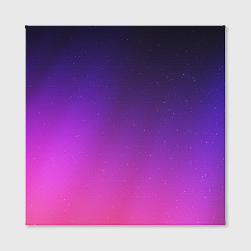 Картина квадратная Розовофиолетовый градиент / 3D-принт – фото 2