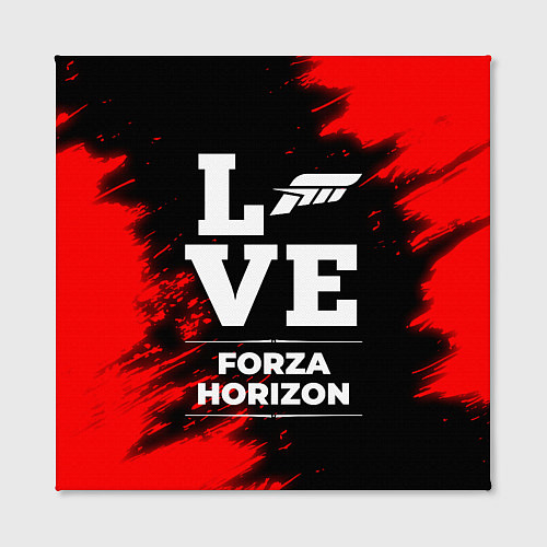 Картина квадратная Forza Horizon Love Классика / 3D-принт – фото 2