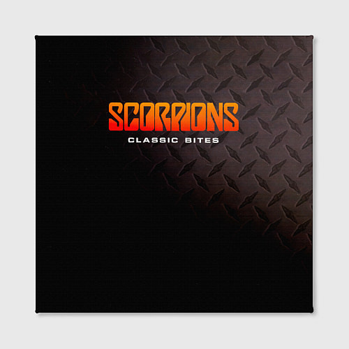 Картина квадратная Classic Bites - Scorpions / 3D-принт – фото 2