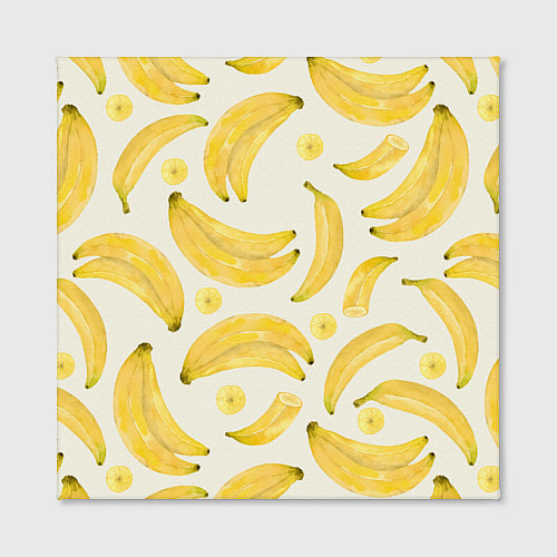 Картина квадратная Банановый Рай Лета / 3D-принт – фото 2