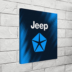 Холст квадратный JEEP Абстракция, цвет: 3D-принт — фото 2