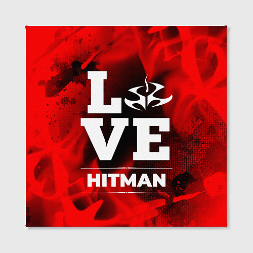 Картина квадратная Hitman Love Классика / 3D-принт – фото 2