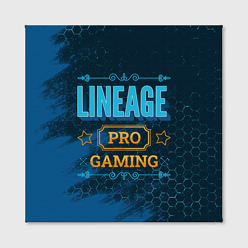Картина квадратная Игра Lineage: PRO Gaming / 3D-принт – фото 2