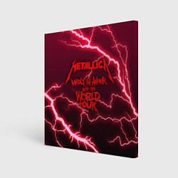 Холст квадратный Metallica Madly in Angel, цвет: 3D-принт