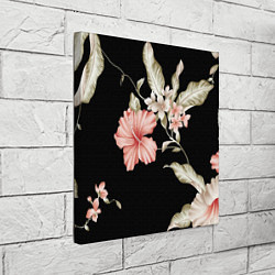 Холст квадратный Летняя ночь Floral composition, цвет: 3D-принт — фото 2