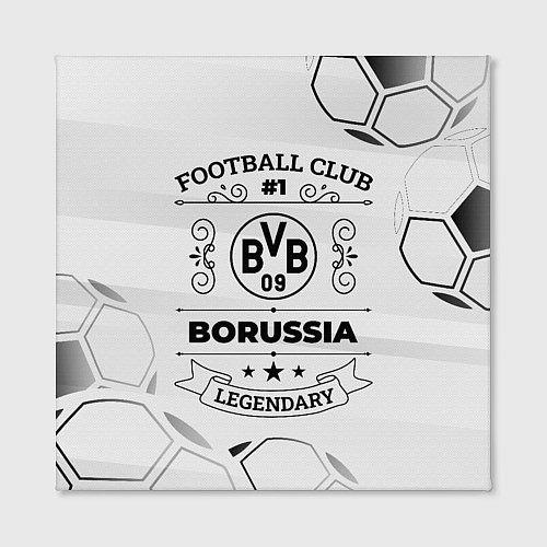 Картина квадратная Borussia Football Club Number 1 Legendary / 3D-принт – фото 2