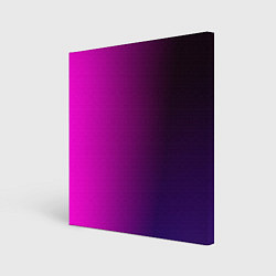 Холст квадратный VIOLET gradient, цвет: 3D-принт