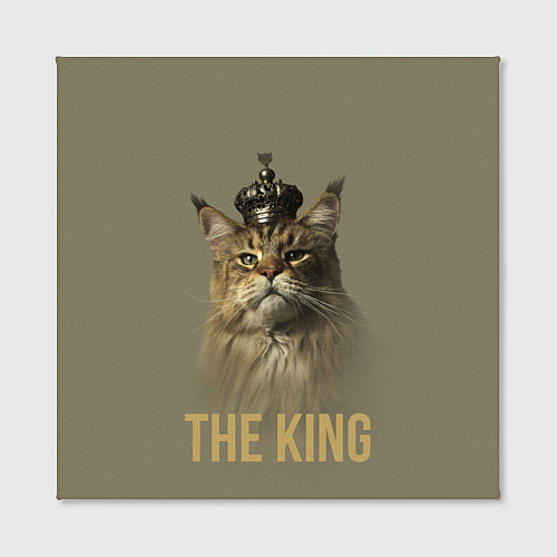 Картина квадратная Король котов Мейн-кун / 3D-принт – фото 2