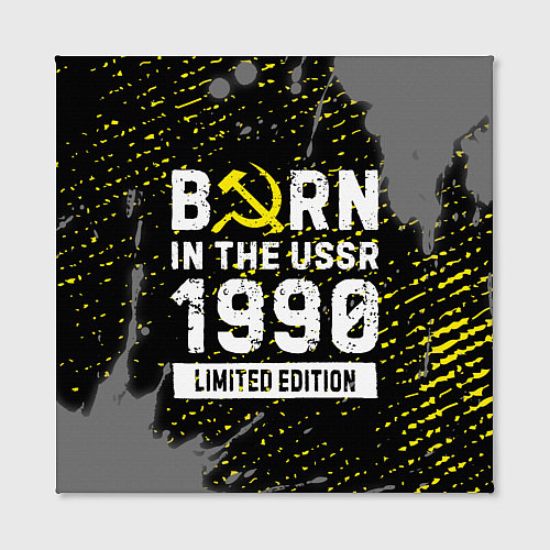 Картина квадратная Born In The USSR 1990 year Limited Edition / 3D-принт – фото 2