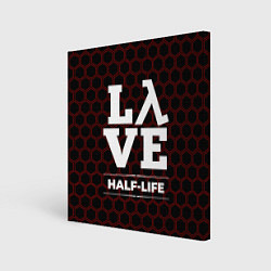 Холст квадратный Half-Life Love Классика, цвет: 3D-принт