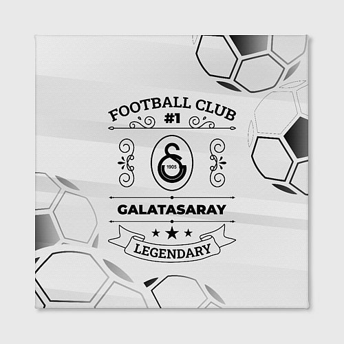 Картина квадратная Galatasaray Football Club Number 1 Legendary / 3D-принт – фото 2
