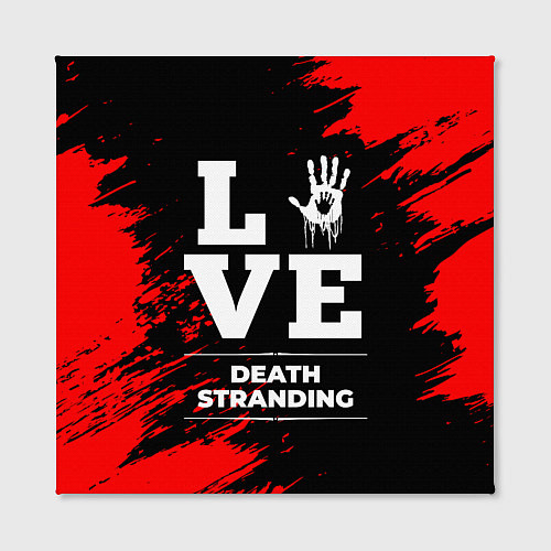 Картина квадратная Death Stranding Love Классика / 3D-принт – фото 2